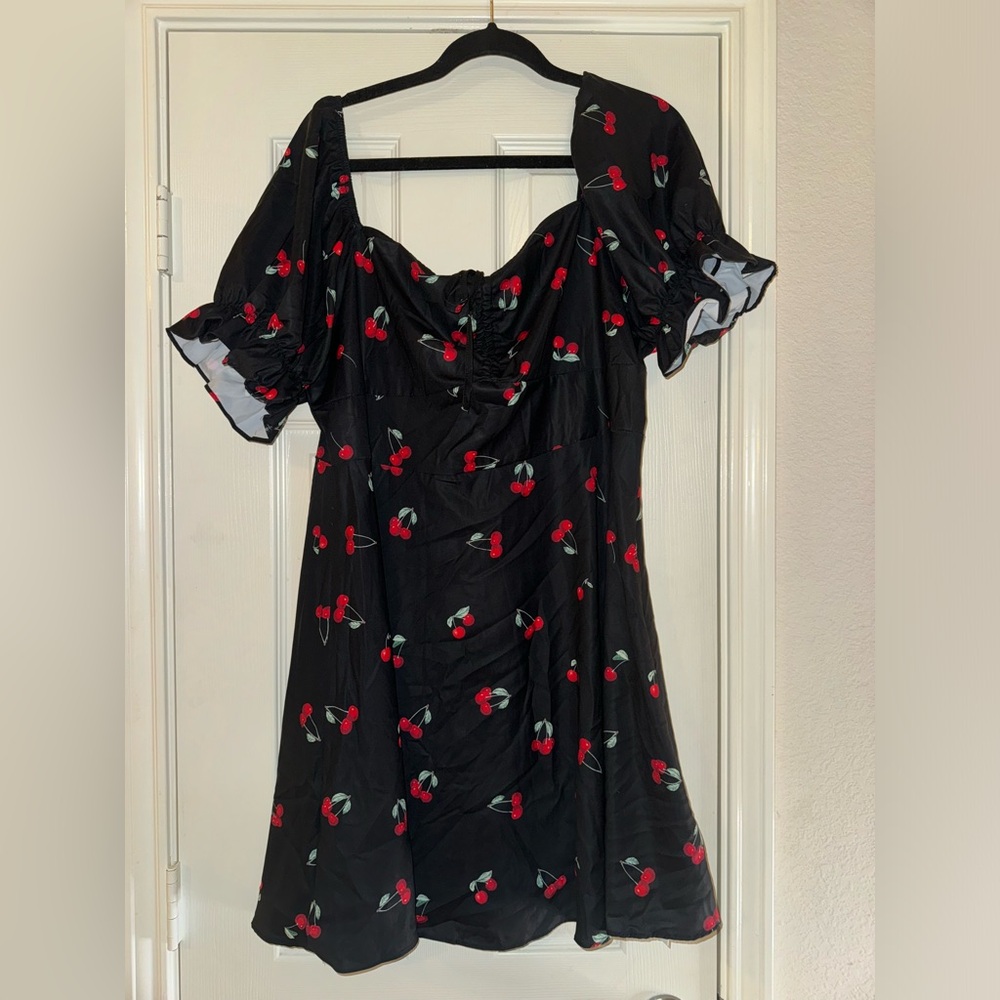 NWOT Floerns Cherry Dress Sz XXL🍒